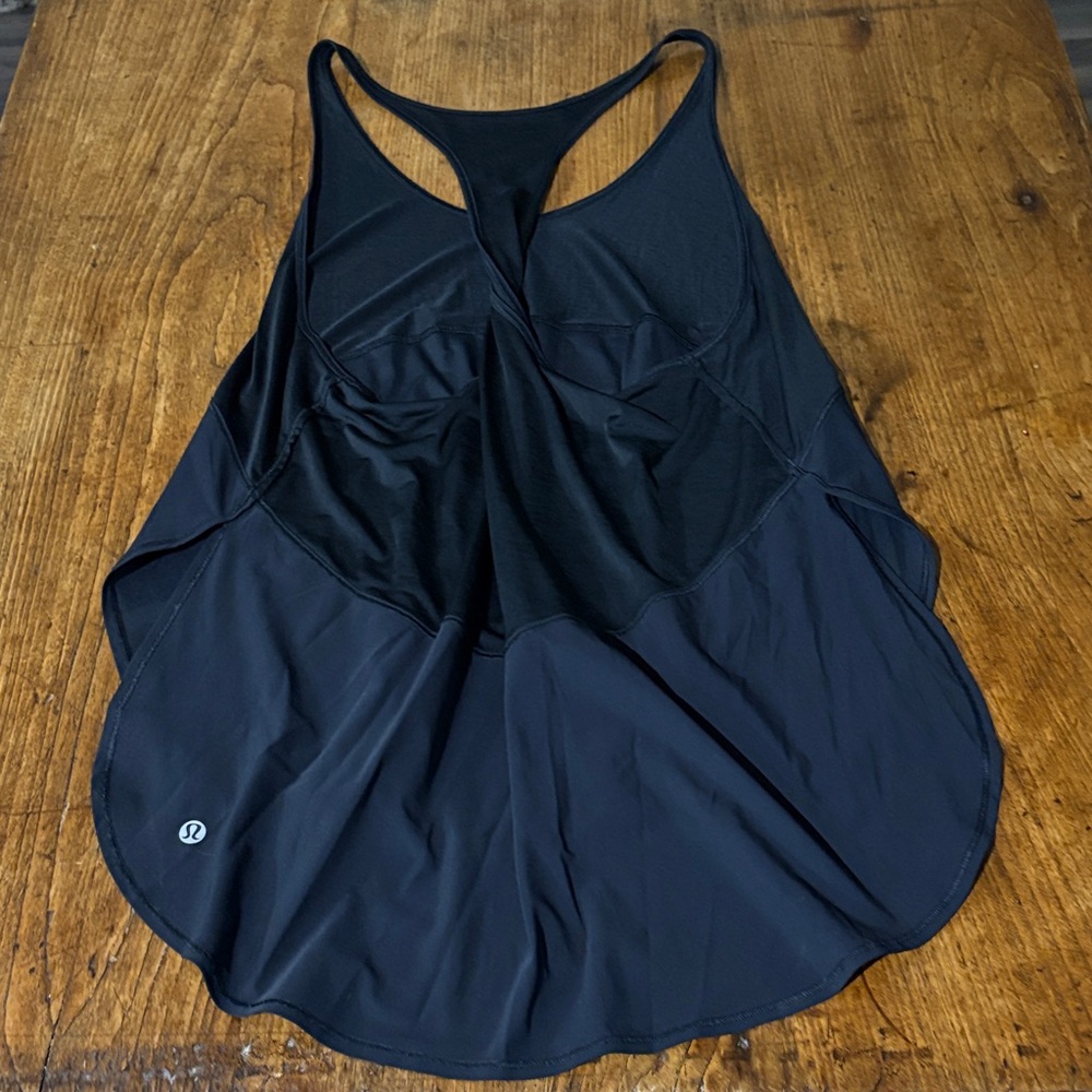 Black Racerback Tank Top